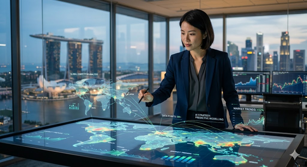 Analisis Kompetitor Menggunakan AI di Pasar Global: Menang!