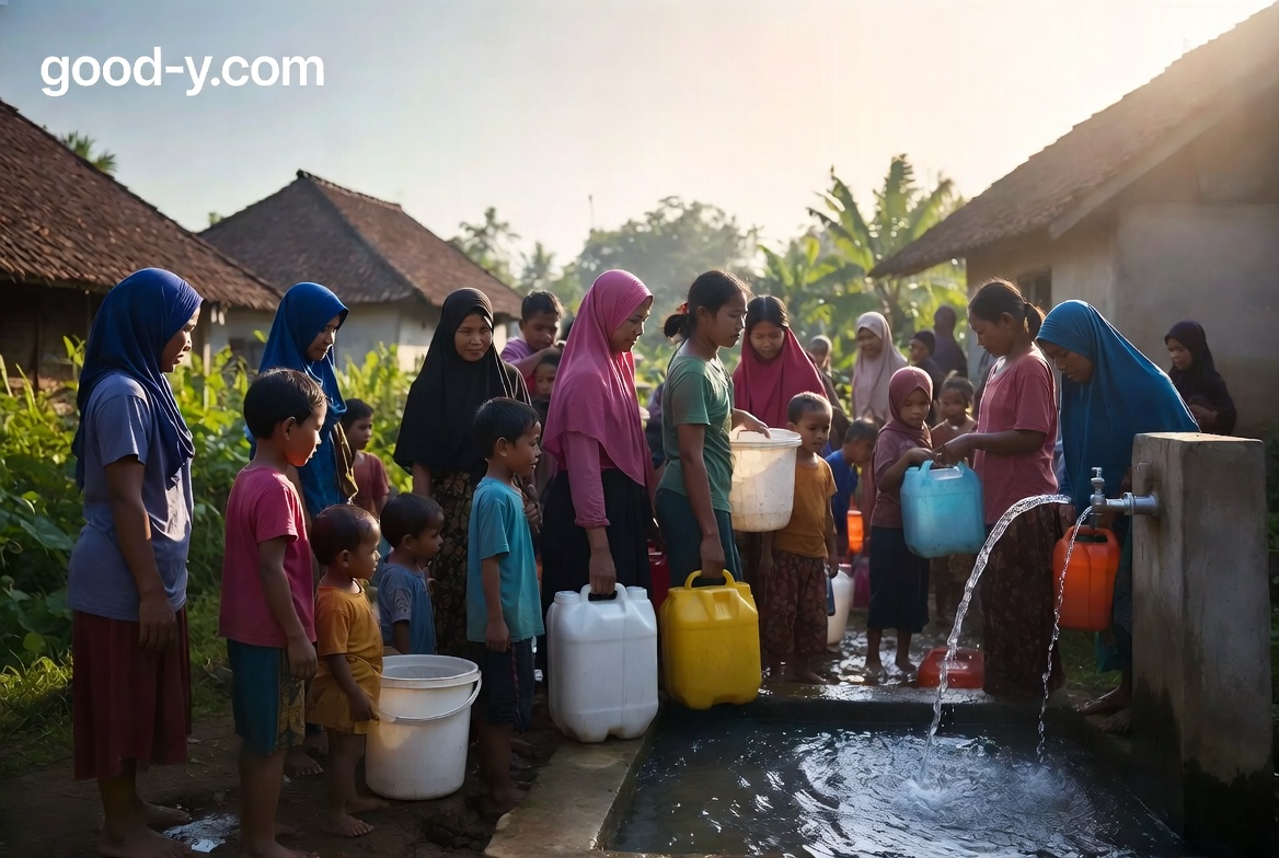 Pentingnya Akses Air Bersih sebagai Faktor Penentu Sosial