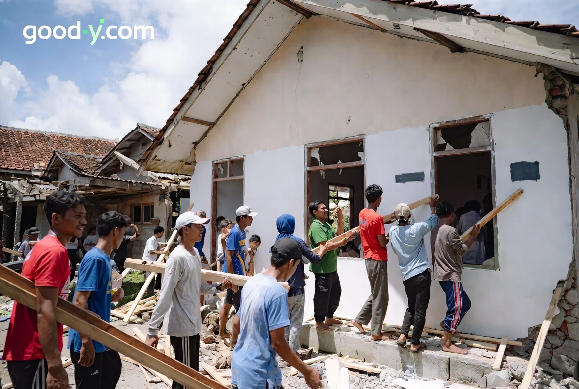 Peran Dukungan Komunitas Pasca Bencana
